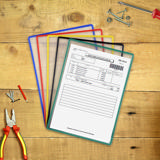 Tarifold Standard Lomme, Uden Drejepunkter, A3