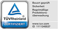 Sikkerhedsbrandhæmmende affaldsspand, 13L, TÜV-certificeret