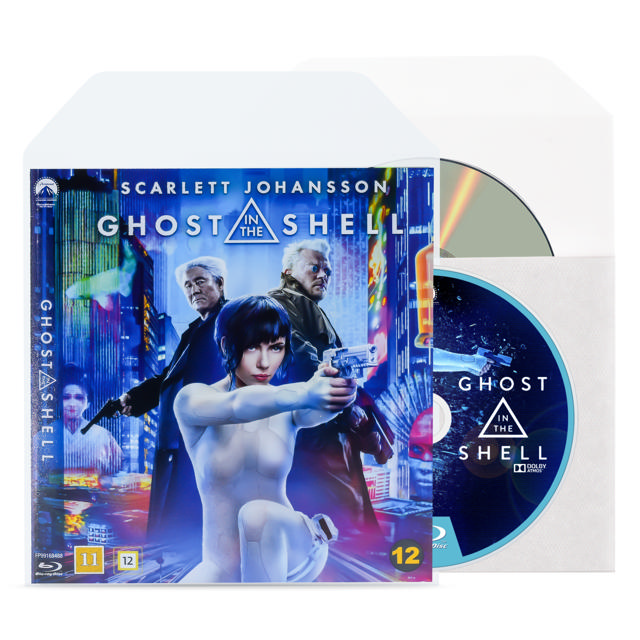 Enkelt/dobbelt Blu-Ray Lommer med filt