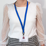 Selv-Laminerende ID-kort, med Clips, Vandret