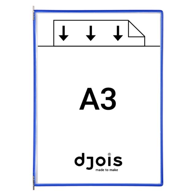 Tarifold Drejelige display lomme, A3, lodret