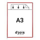 Tarifold Drejelige display lomme, A3, lodret