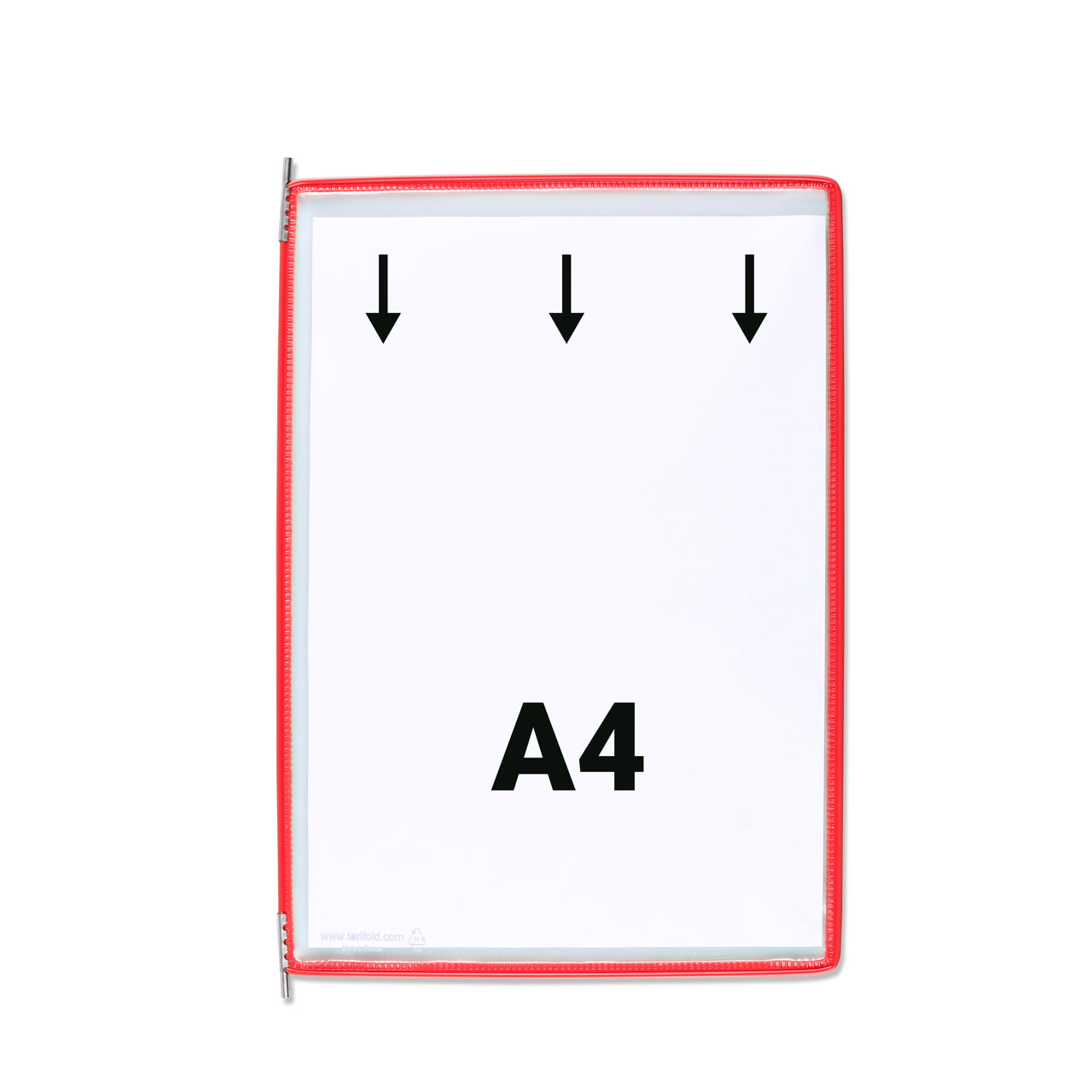Tarifold Drejelige display lomme, A4, PP, lodret