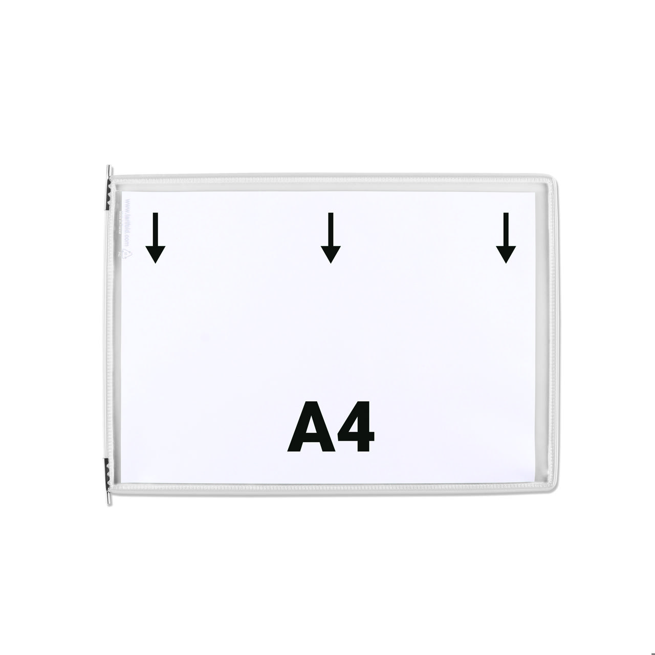 Tarifold Drejelige display lomme, A4, vandret