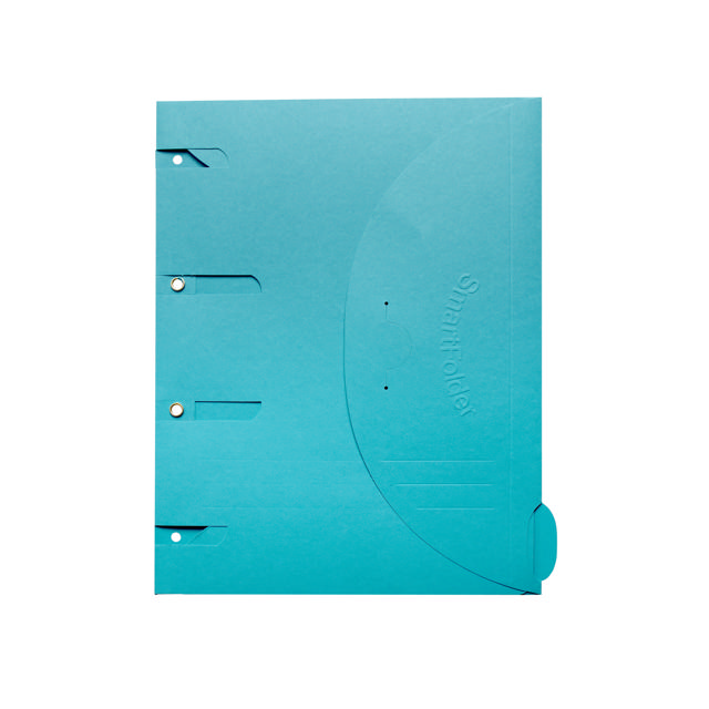 Smartfolder Perforeret Mappe, med Fane, A4