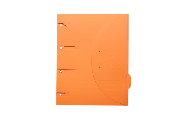 Smartfolder perforeret dokument folder, med tab, A4