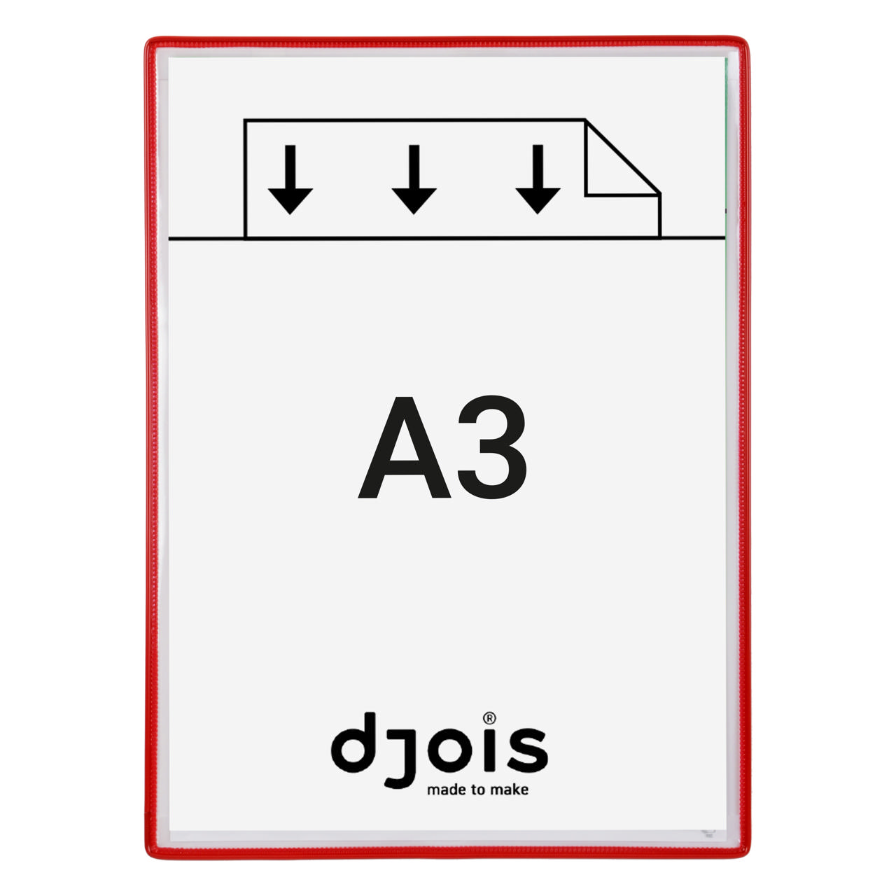 Tarifold Selvklæbende rammelomme, genplacerbar, A3