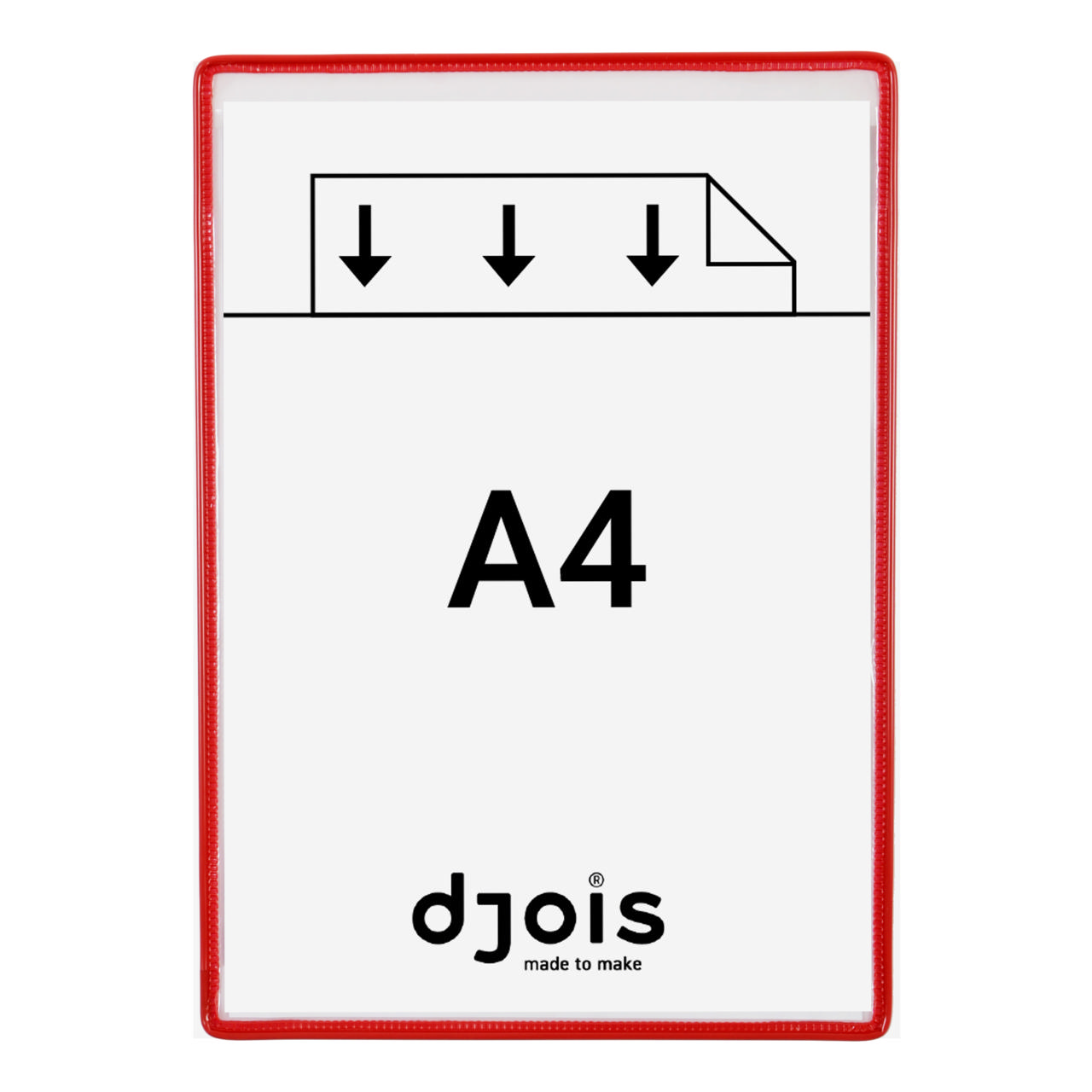 Tarifold Selvklæbende rammelomme, genplacerbar, A4