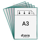 Tarifold hængelomme, A3, stående