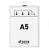 Tarifold hængelomme, A5, stående