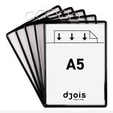 Tarifold hængelomme, A5, stående