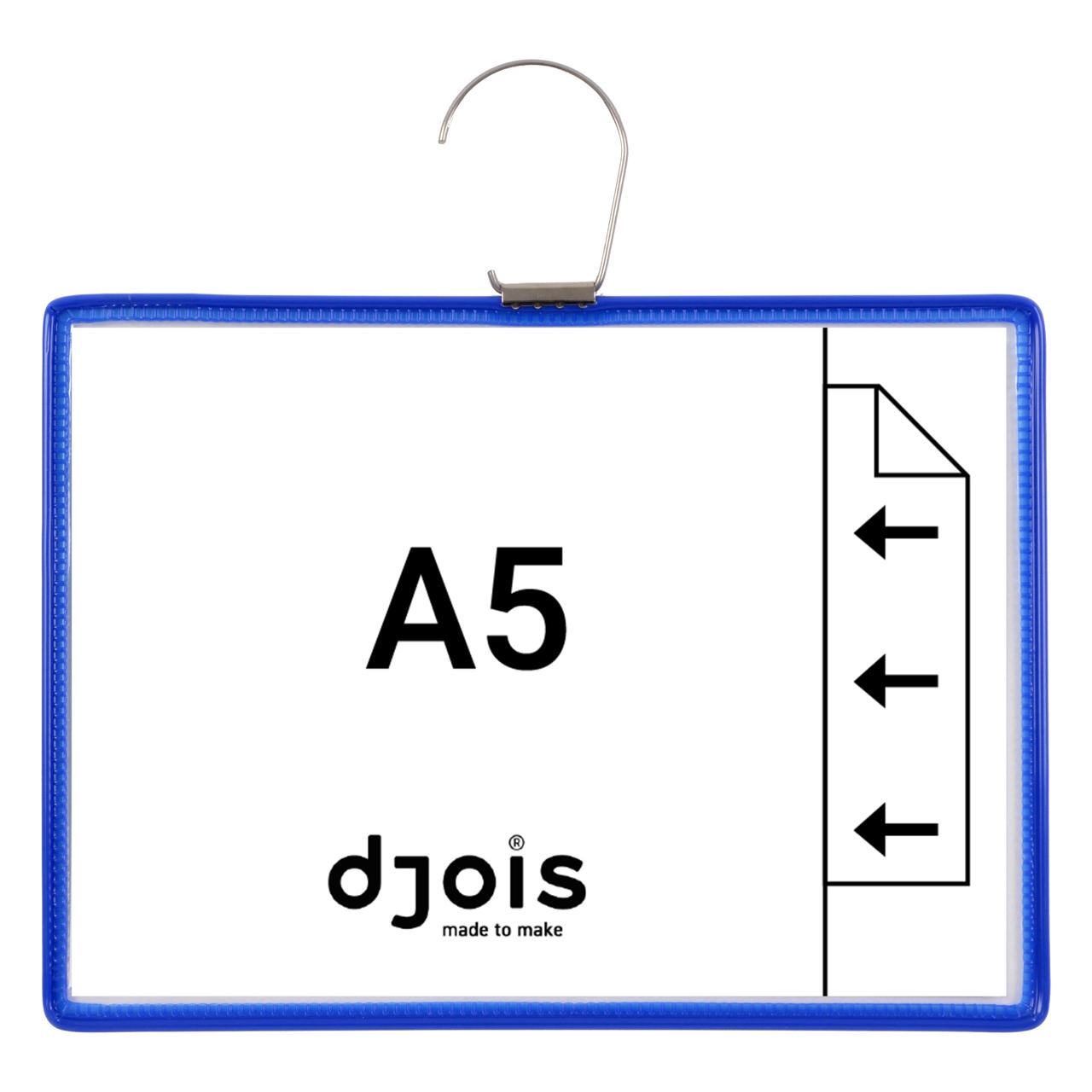 Tarifold lomme med krog, A5, liggende