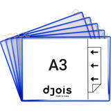 Tarifold hængelomme, A3, liggende, 2 bøjler
