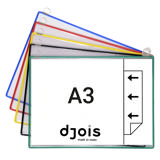 Tarifold hængelomme, A3, liggende, 2 bøjler