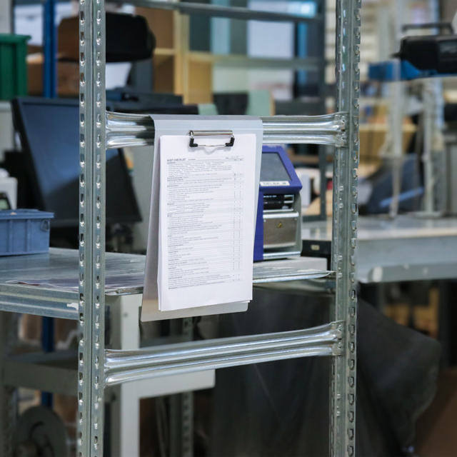 Clipboard Til Ophæng - Aluminium - A4 - vandret