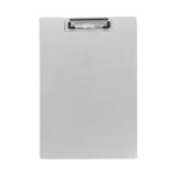 Clipboard med klap, Aluminium, A4, Stående