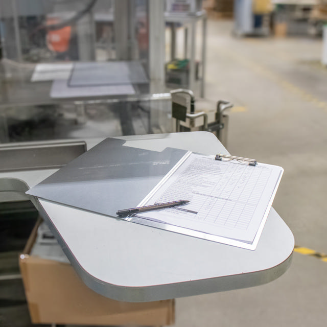 Clipboard med klap, Aluminium, A4, Stående