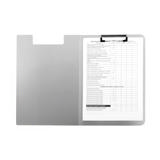 Clipboard med klap, Aluminium, A4, Stående