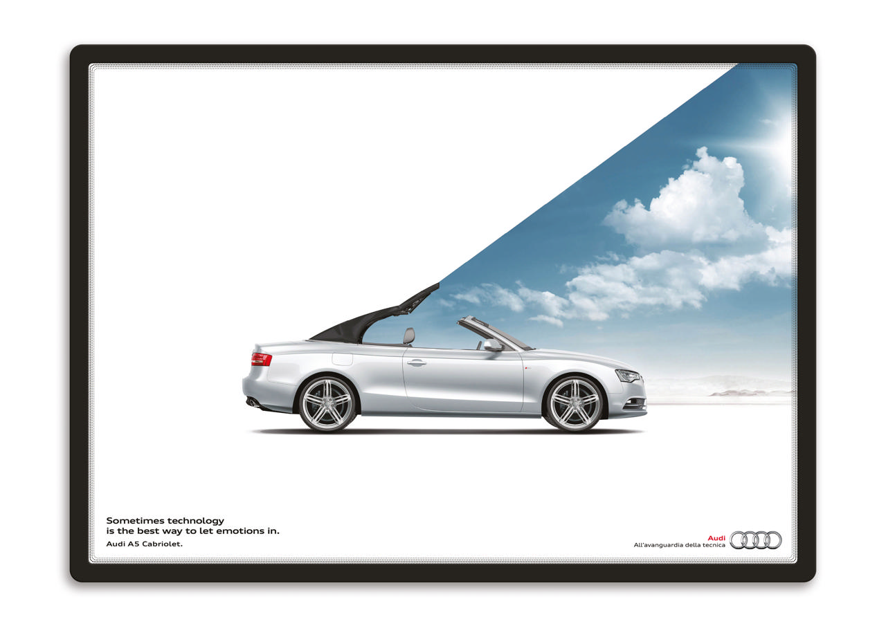 Magneto Selvklæbende displaylomme med ramme, Stort format, Genplacerbar, A1