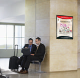 Magneto Selvklæbende displaylomme med ramme, Stort format, Genplacerbar, A1