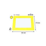 Selvklæbende gulv rammer, A4