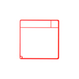 Magnetiske opgavekort, S, 75 x 75 mm