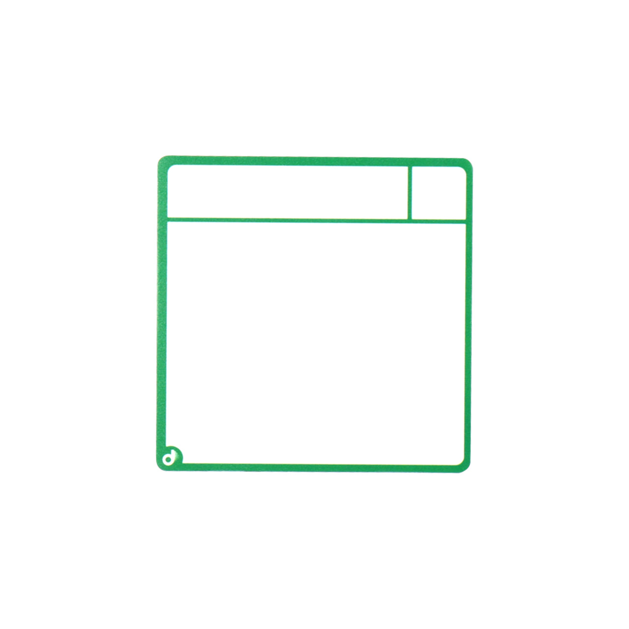 Magnetiske opgavekort, S, 75 x 75 mm