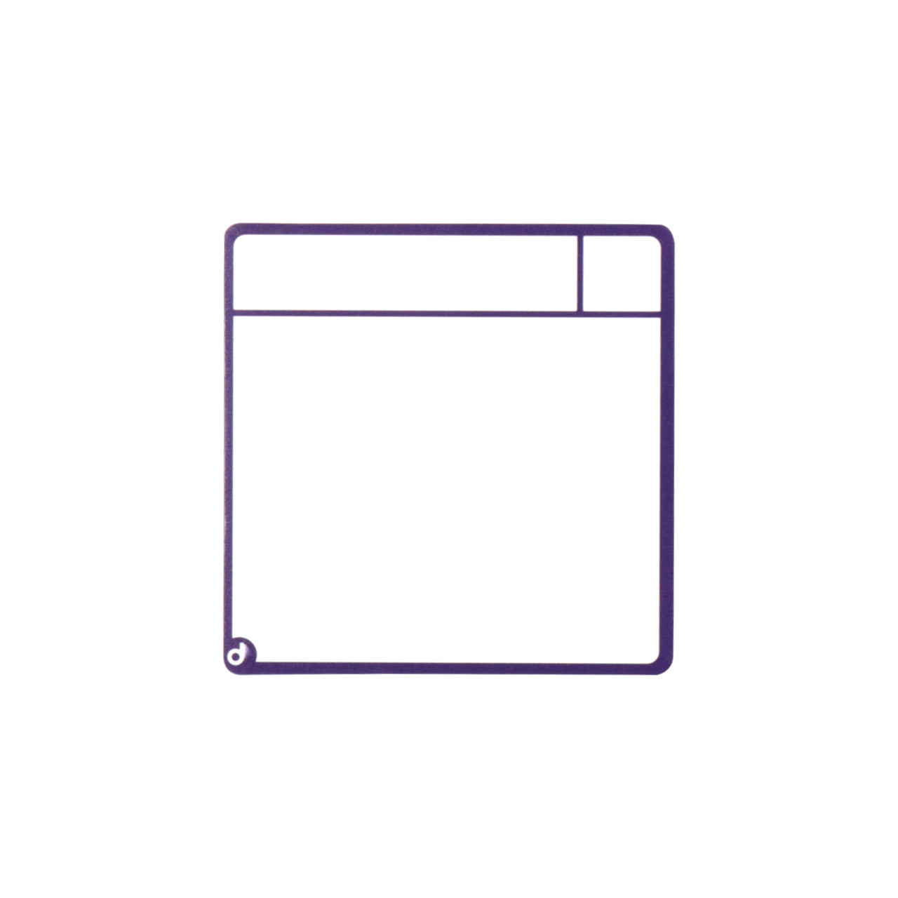 Magnetiske opgavekort, S, 75 x 75 mm