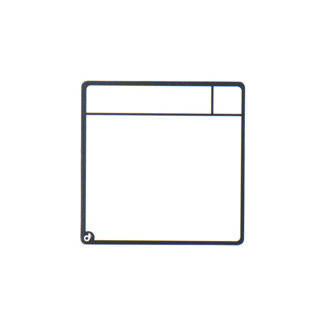 Magnetiske opgavekort, S, 75 x 75 mm