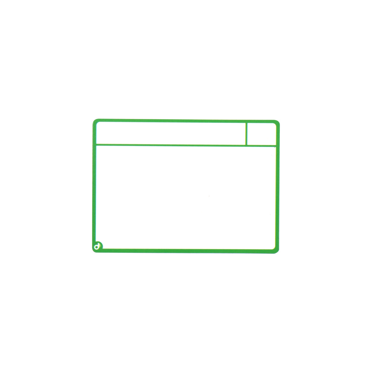 Magnetiske opgavekort, M, 105 x 75 mm