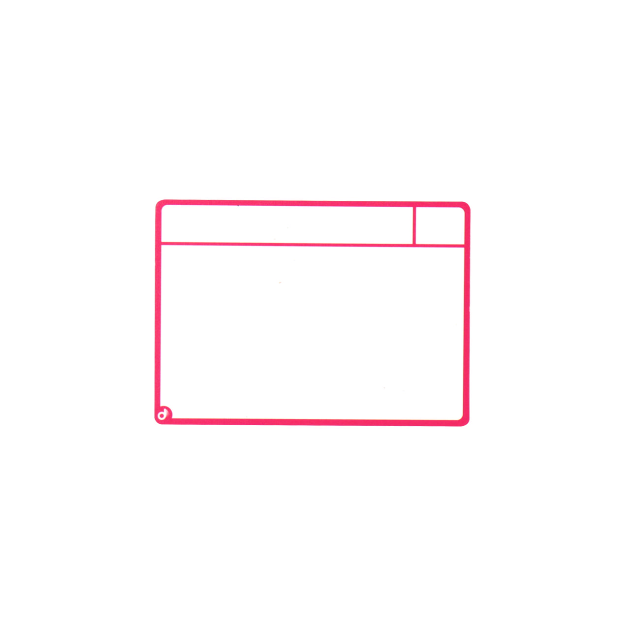 Magnetiske opgavekort, M, 105 x 75 mm