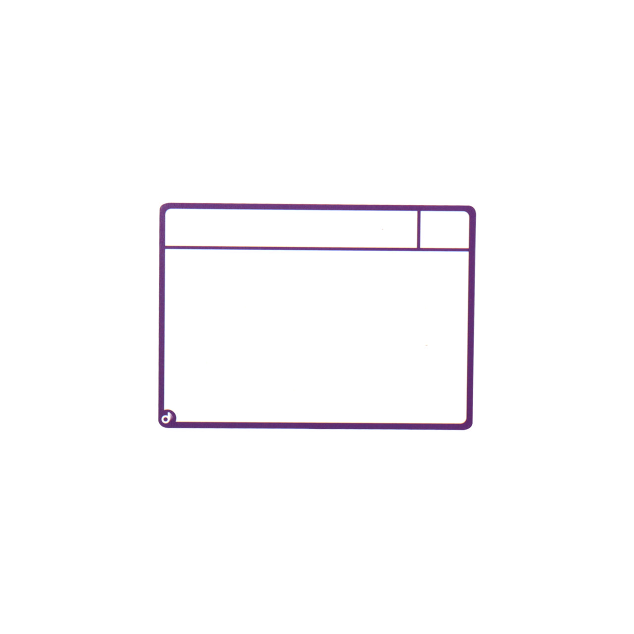 Magnetiske opgavekort, M, 105 x 75 mm