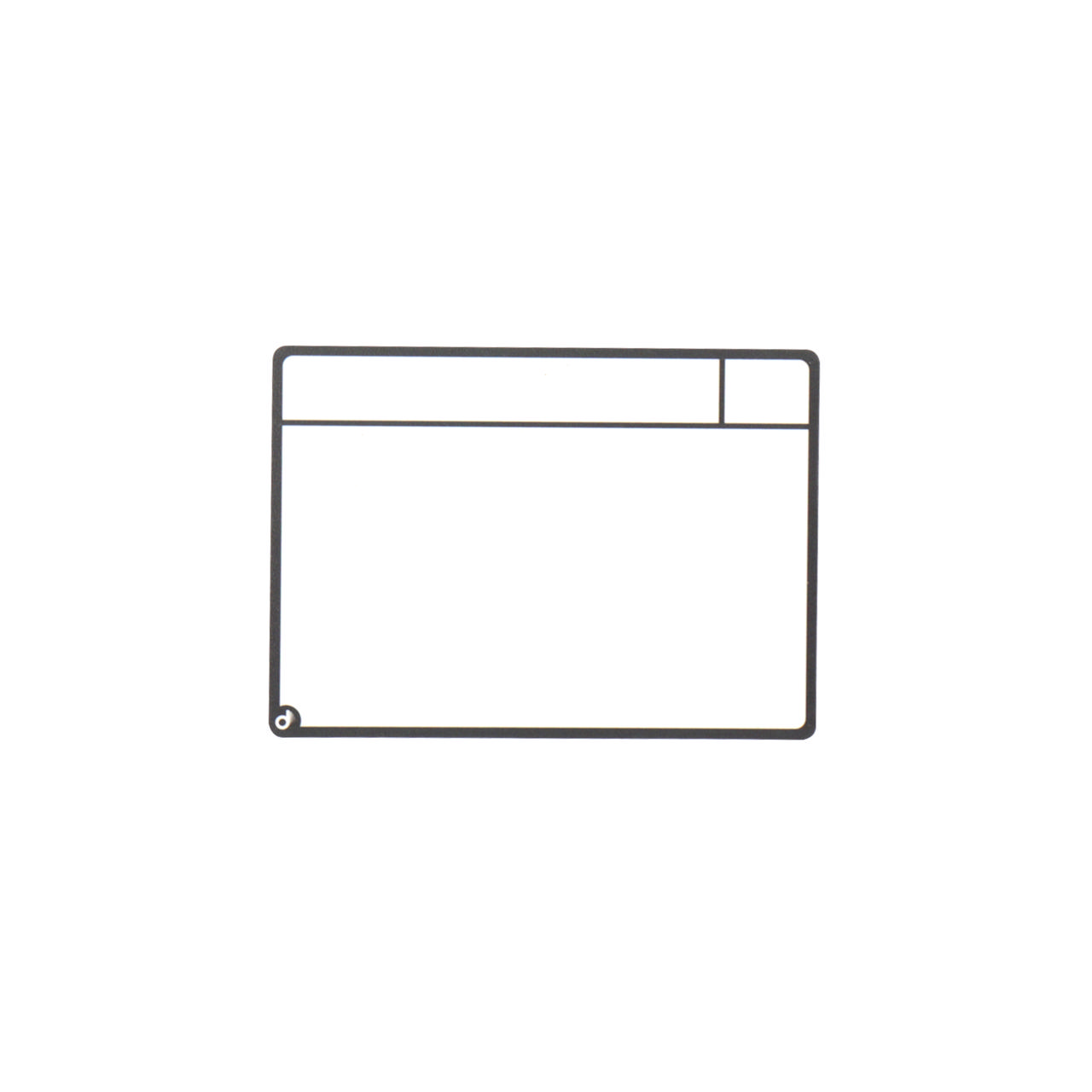 Magnetiske opgavekort, M, 105 x 75 mm