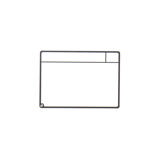 Magnetiske opgavekort, M, 105 x 75 mm