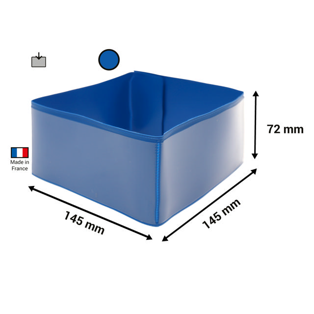 Logistisk ID-lomme til pallefod, midterblok