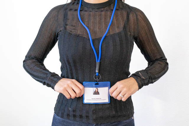 ID-kort holder, Horisontal