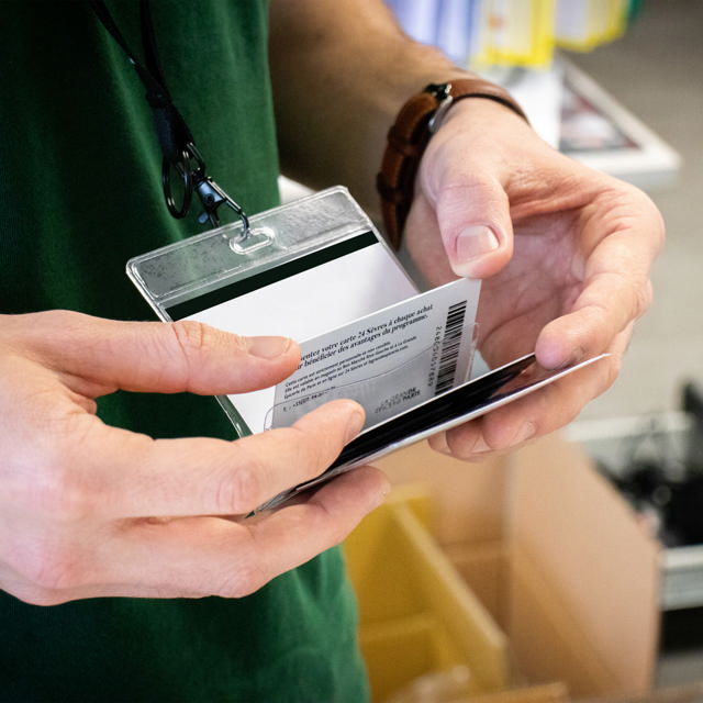 Kortholder til flere kort