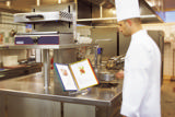 Tarifold rustfrit stål skrivebord Dokument Display System Base, A4, til 10 til 30 lommer