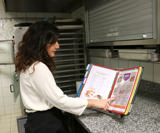 Tarifold rustfrit stål skrivebord Dokument Display System Base, A4, til 10 til 30 lommer