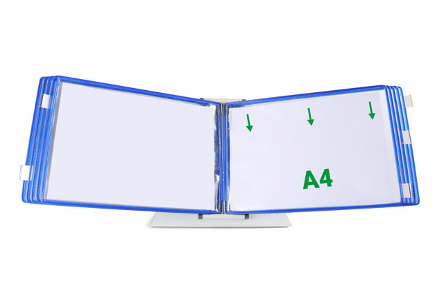 Tarifold Drejelige display lomme, A4, vandret