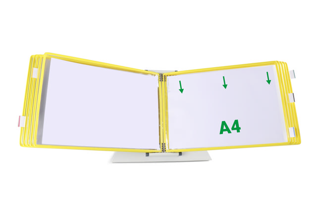 Tarifold Drejelige display lomme, A4, vandret