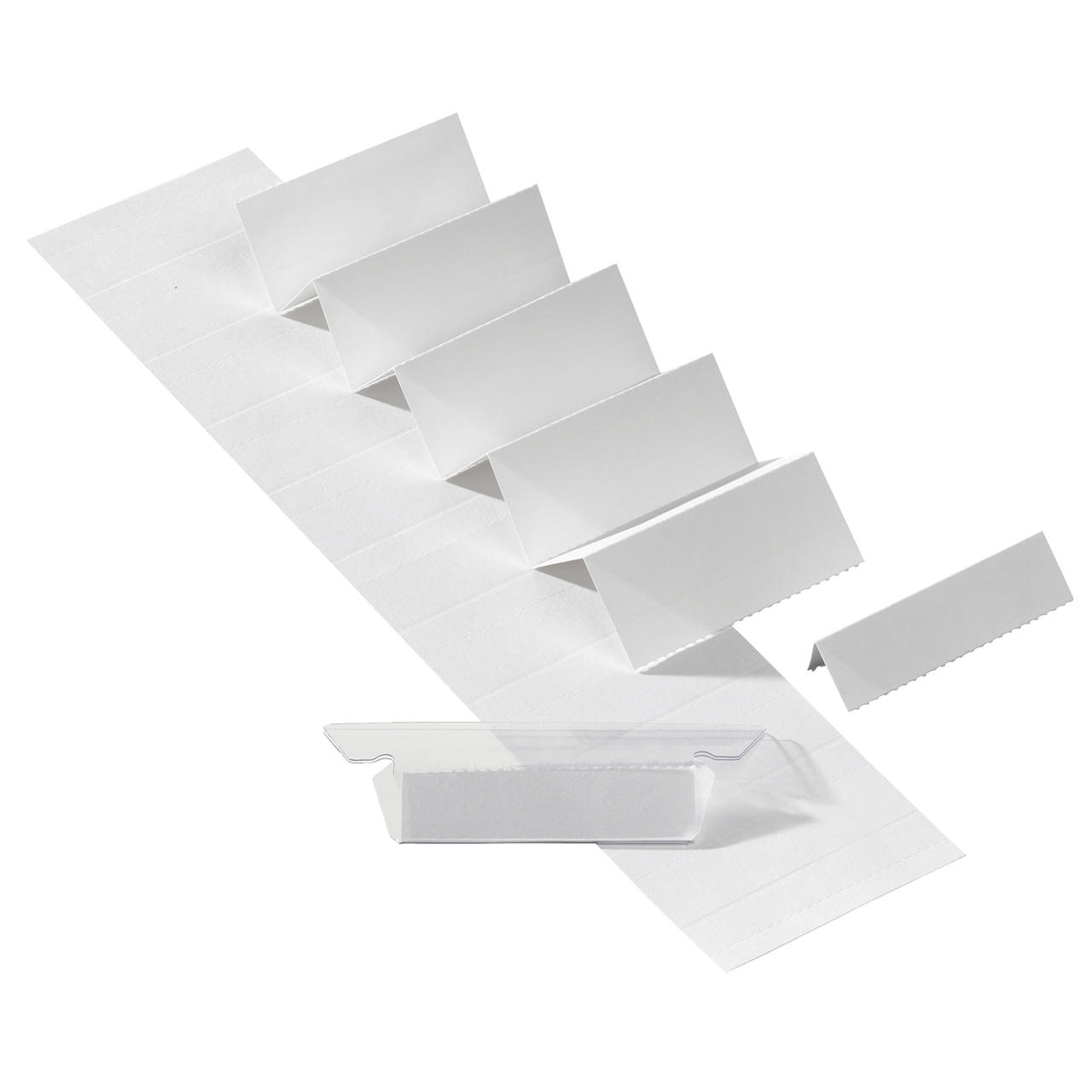 Etiketstrimler til Euroflex etikettholdere, 50 mm, FSC®
