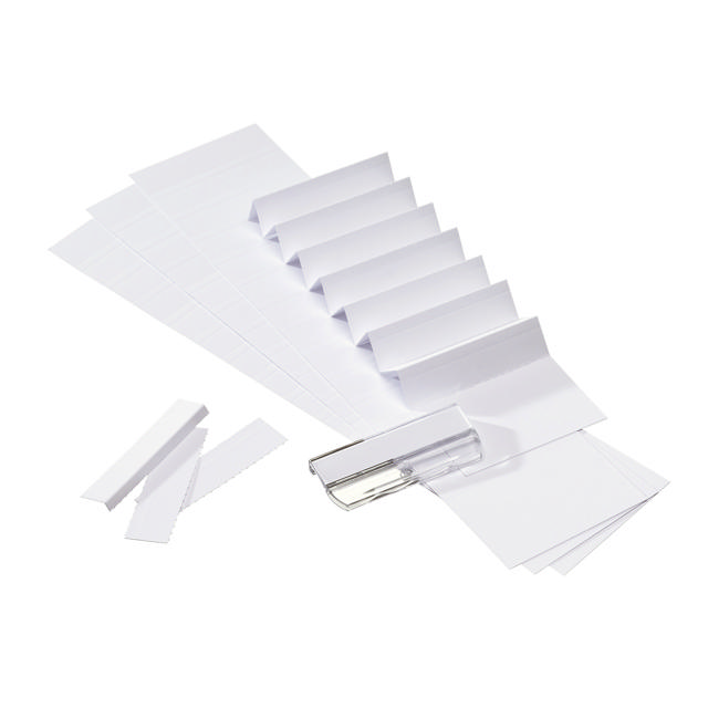 Etiketstrimler til Alzicht etiketindehavere, 100 mm, FSC®