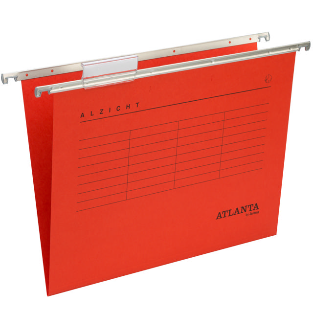 Alzicht hængemappe, folio, V-bund, 100% genbrugspap, FSC®