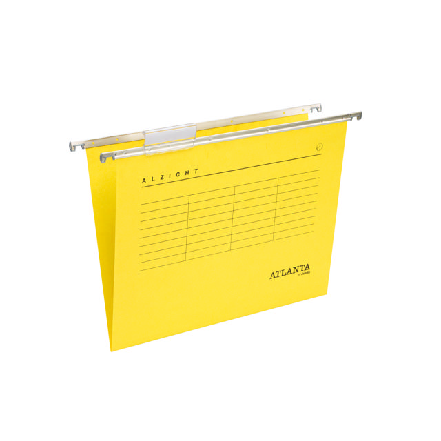Alzicht hængemappe, folio, V-bund, 100% genbrugspap, FSC®