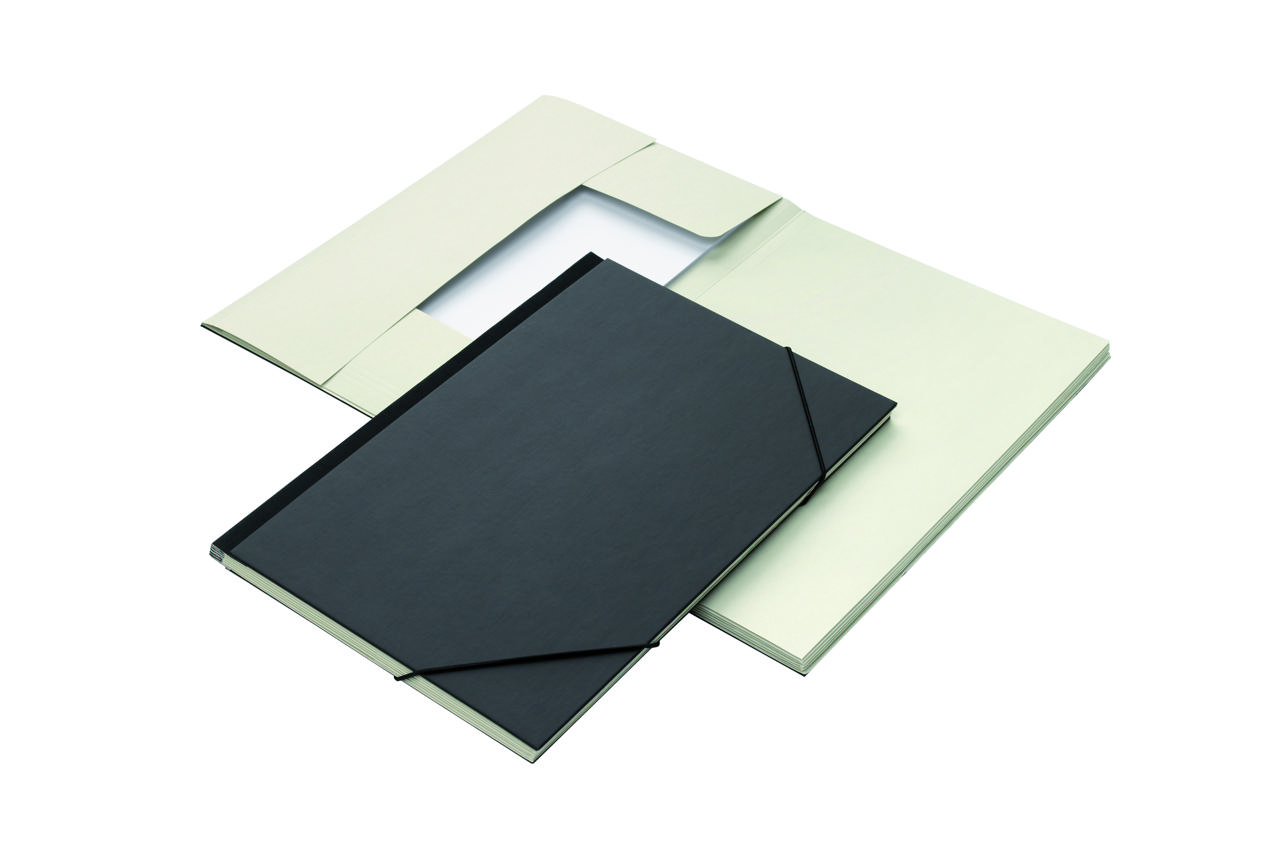 6-dels kombimappe, folio