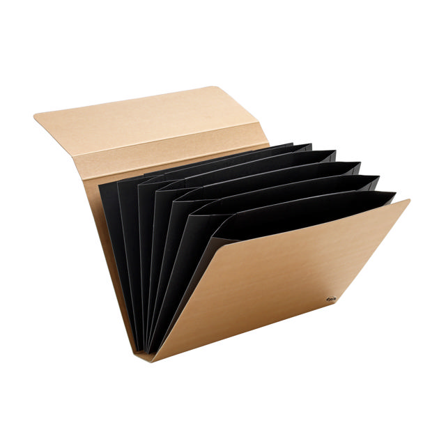Kraft Line 7-delt udvidende mappe