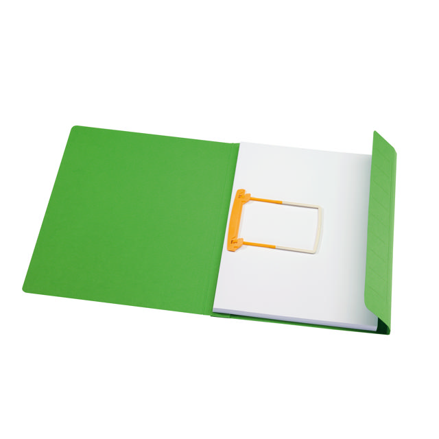 Secolor Clip Folder med flap, A4, 100% genbrugskarton, FSC®.
