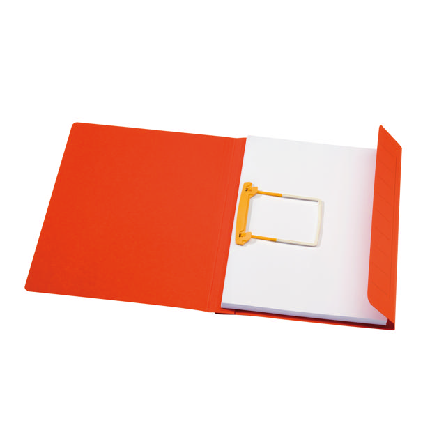 Secolor Clip Folder med flap, A4, 100% genbrugskarton, FSC®.