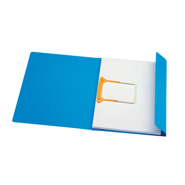 Secolor Clip Folder med flap, Folio, 100% genbrugskarton, FSC®.